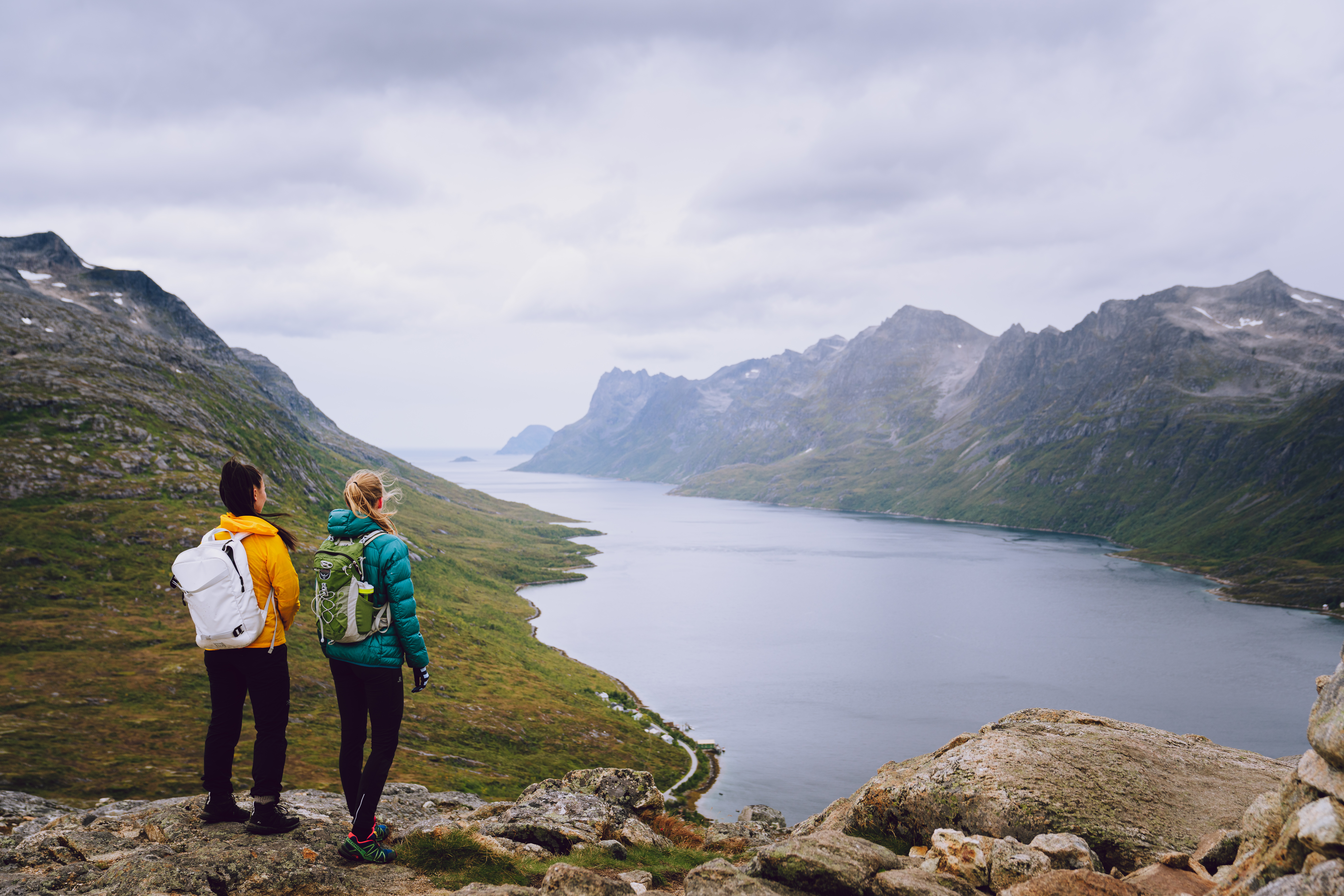 Tromso summer Nordics Scandinavia Norwegian hiking fjord