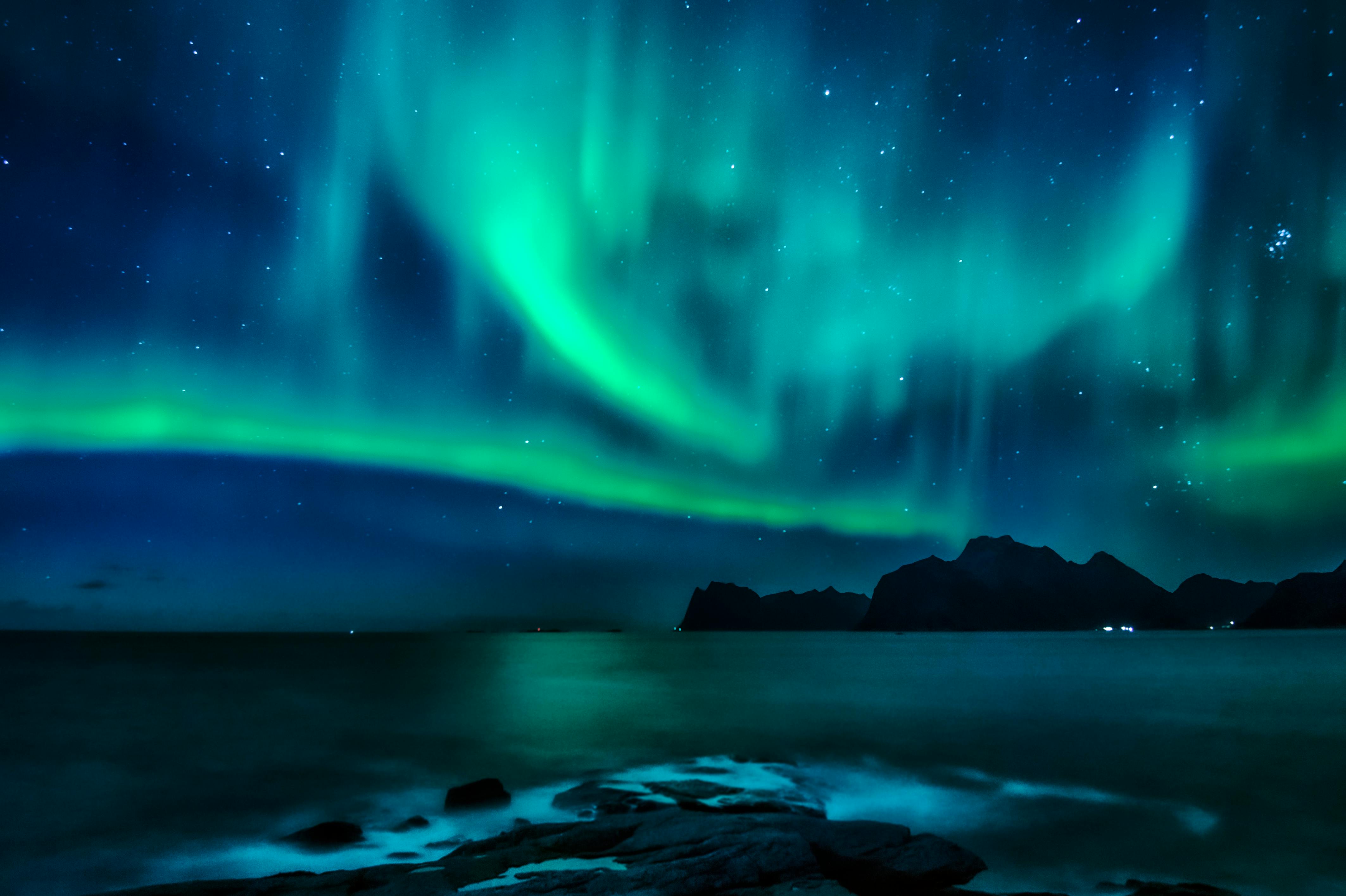 northern lights fjords dark sky tourism aurora