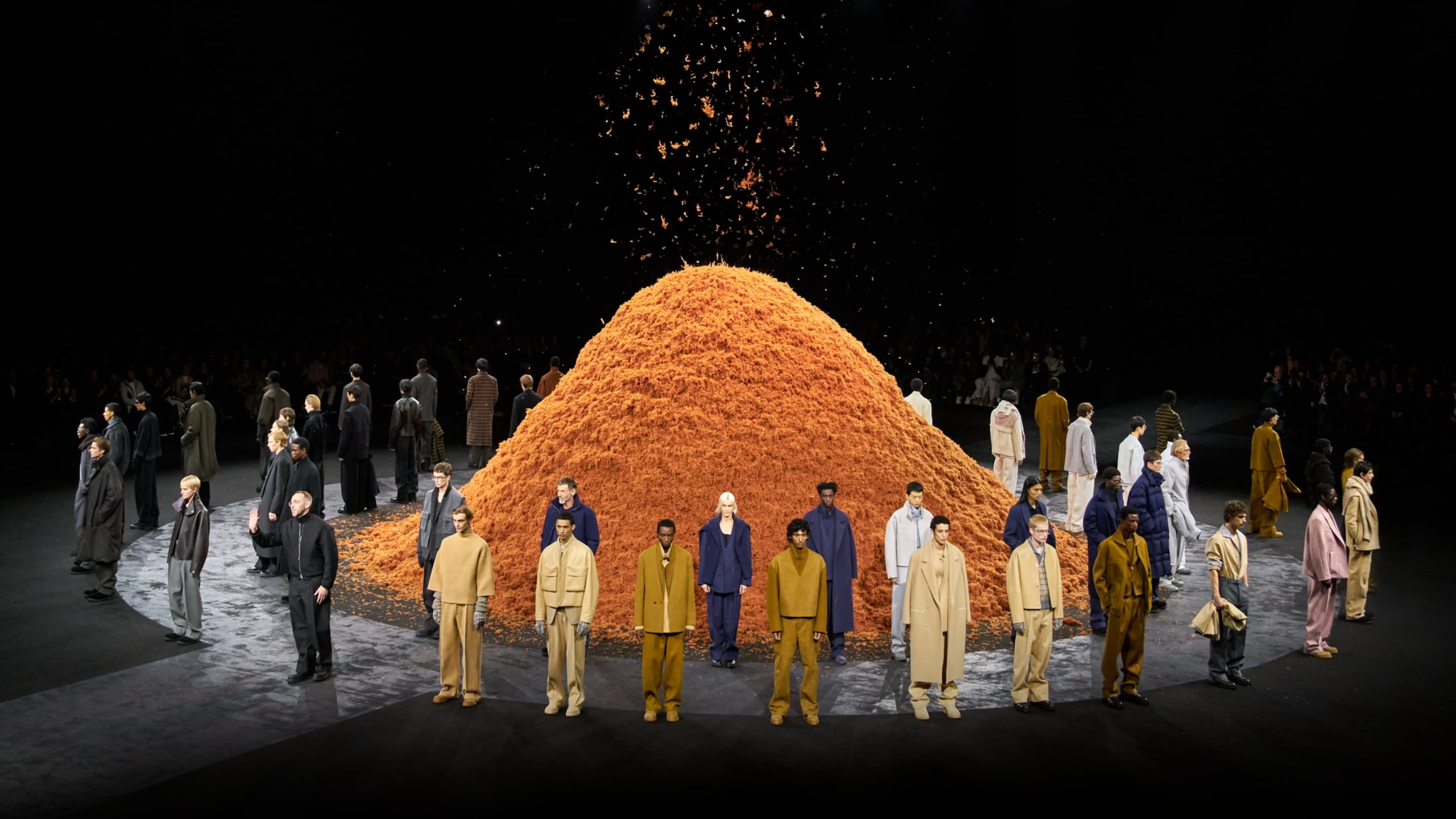 Zegna winter 2024 fashion show