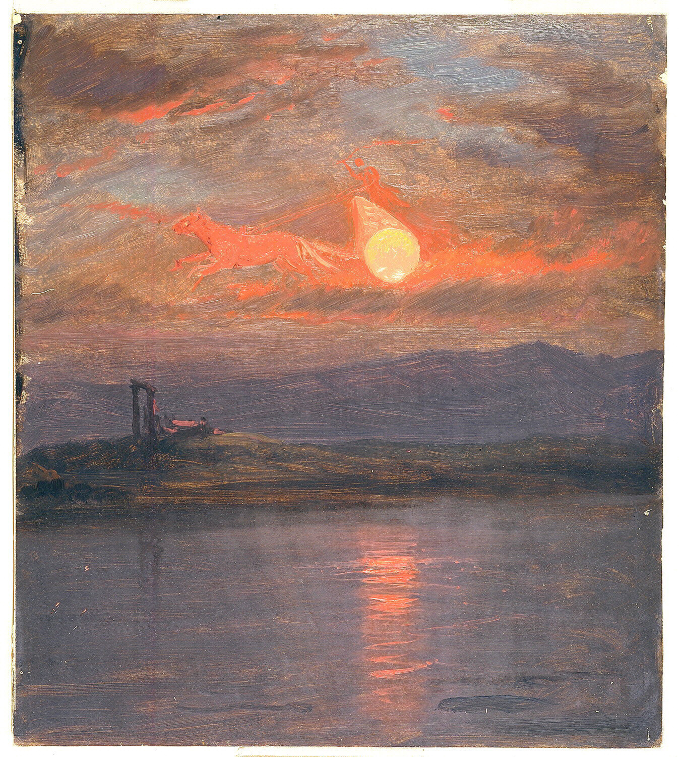 The Chariot of the Sun Fantasy, Frederic Edwin Church
