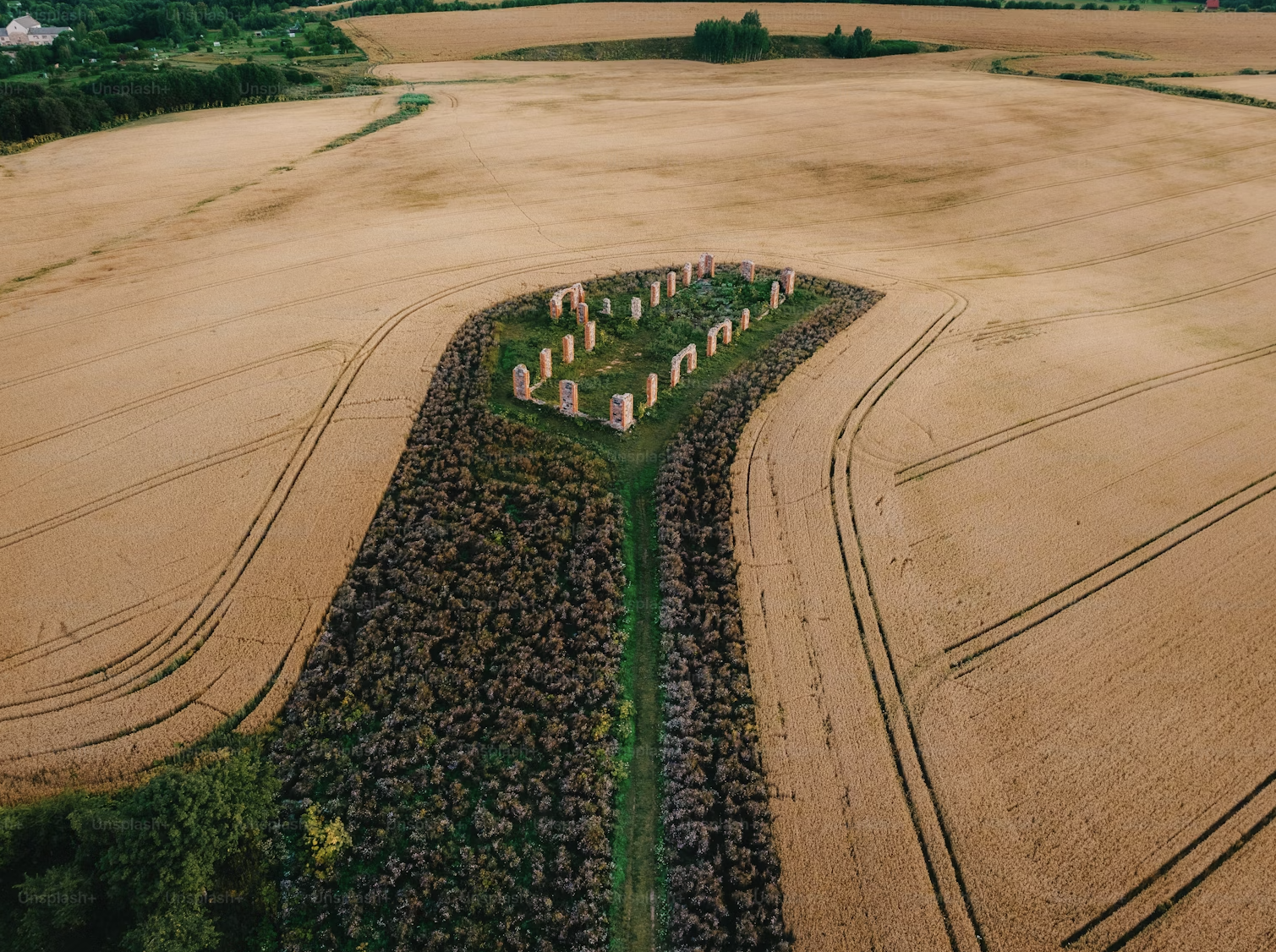 nature land art field history farm pagan ritual