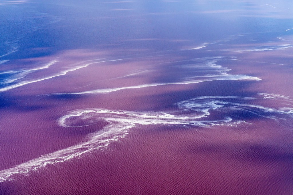 great salt lake ogden bay utah water climate change conservation blue sky mountains american west drought causeway