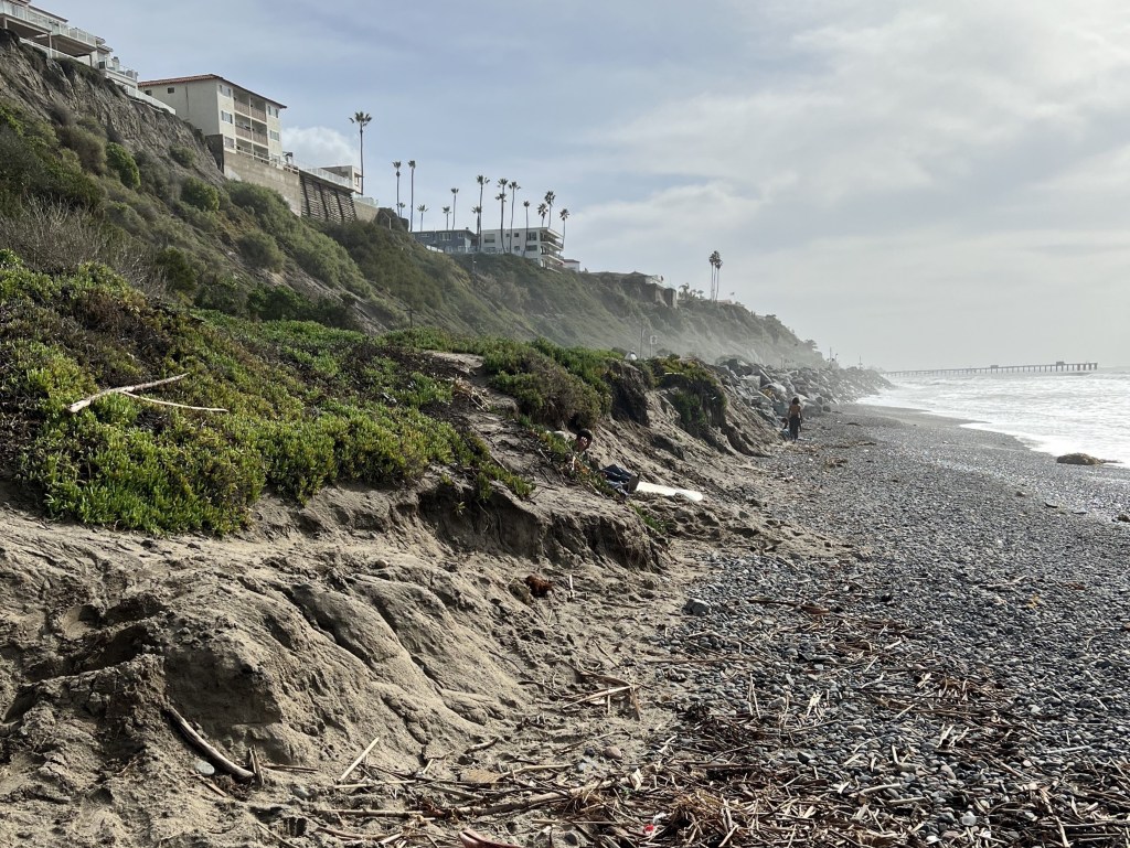 beach erosion coast ocean 